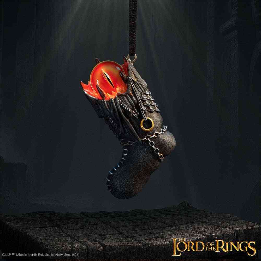 Nemesis Now The Lord of the Rings - Sauron Stocking Hanging Ornament Christmas bauble - Multicolours